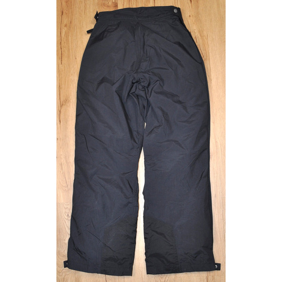 Helly Hansen Black Full Zip Leg Ski Rain Pants Elastic Waist Size Small 28"-30" - Picture 9 of 9